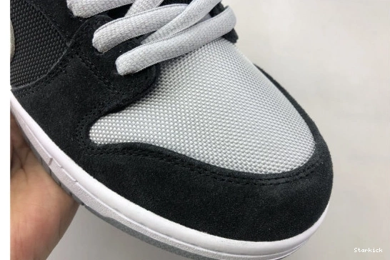 Low Pro Sb Dunk Wolf Zoom Black Grey-White-White Nike 854866-001 0925
